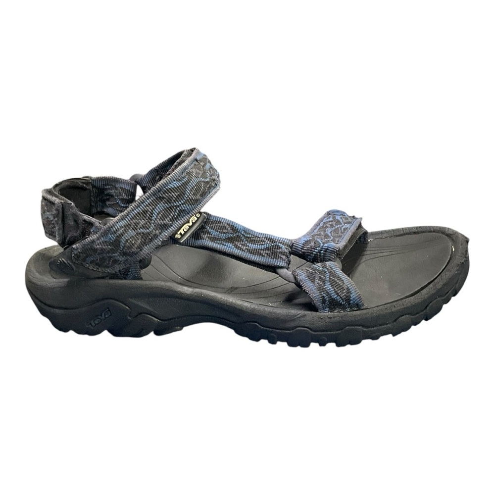Teva Hurricane XLT 4156 Woman’s Size 7 Hiking Outdoor Water Sandals Blue Black‎ - Picture 4 of 8